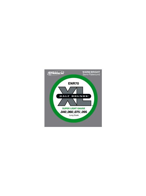 D'Addario Half Round 040-095 Long scale -készlet