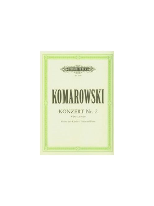 Komarowski:  Konzert  2.A-Dur
