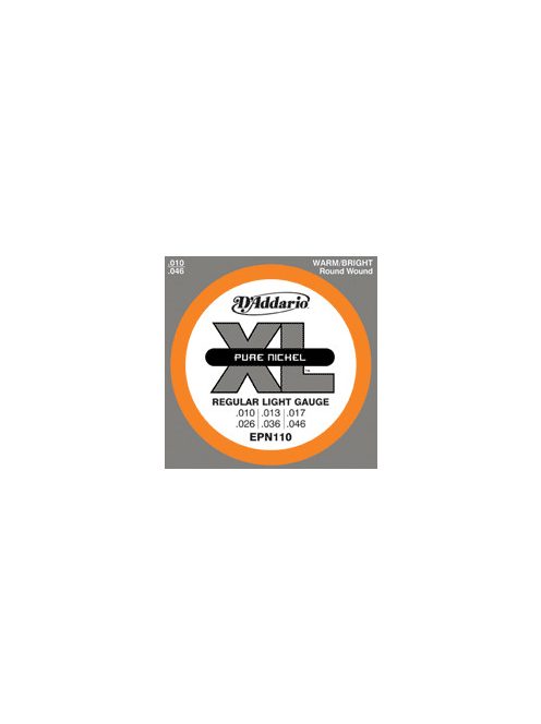 D'Addario pure nickel 010-046 Regular light - készlet