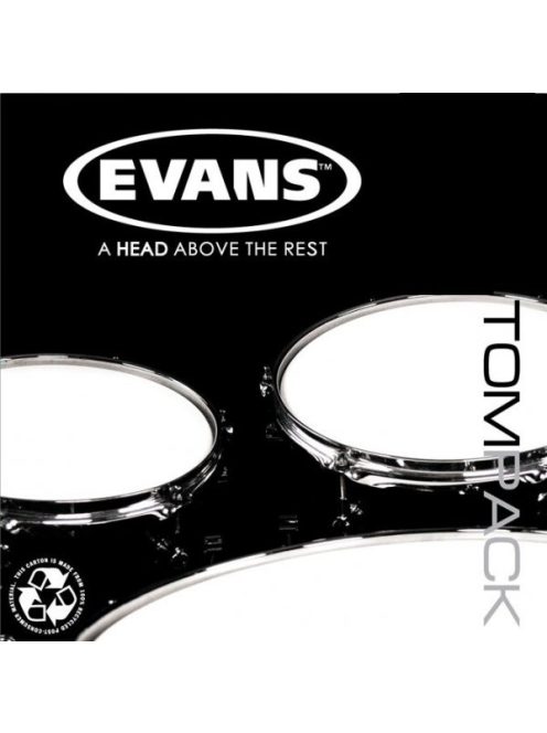 Evans Tom ütőbőr szett Tom Pack Standard -12" 13" 16"- kétrétegű, clear