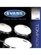 Evans tom ütőbőr szett "Tom Pack Standard", 12",13",16", kétrétegű - coated