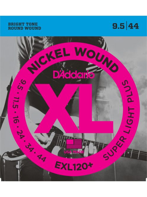 D'Addario nickel 009.5-044 Super light plus - készlet