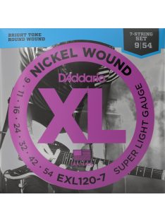   D'Addario nickel 009-054 Super light 7 húros - készlet