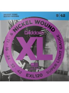   D'Addario EXL120 Nickel Wound 9-42 elektromos gitárhúr