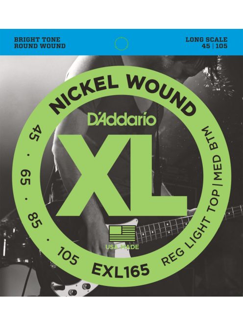 D'Addario nickel 045-105 long scale- készlet