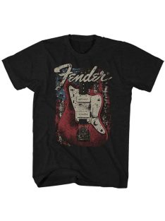 FENDER: DISTRESSED GUITAR Unisex Póló