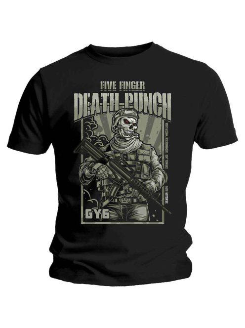 Five Finger Death Punch: War Soldier Unisex Póló
