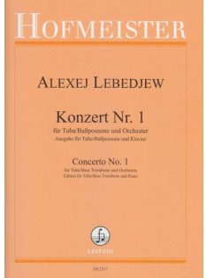 Lebedjew, Alexej: Concerto No. 1 (Tuba, basszus Harsona )