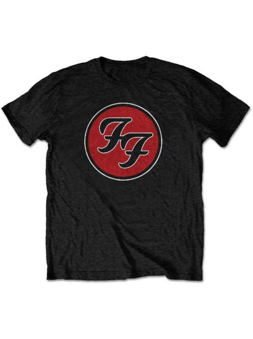 Foo Fighters: FF Logo (Black) Unisex Gyerek Póló