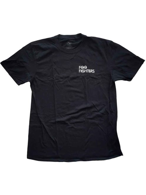 FOO FIGHTERS: FLASH LOGO (BACK PRINT) Unisex Póló