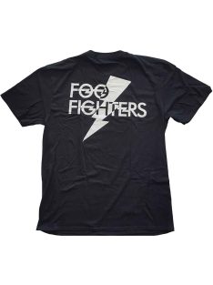 FOO FIGHTERS: FLASH LOGO (BACK PRINT) Unisex Póló