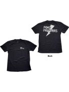 FOO FIGHTERS: FLASH LOGO (BACK PRINT) Unisex Póló