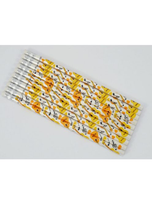 Ceruza gitár mintával