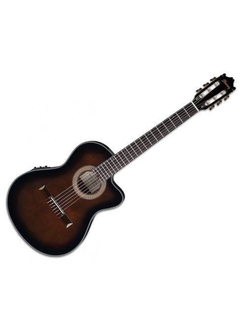 Ibanez Classic Guitar GA35TCE - DVS Dark Violin Sunburst High Gloss