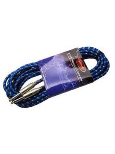 Stagg VINTAGE” Szövet kábel-6m-különböző színben