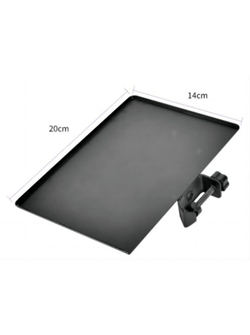GMC tálca kottaállványra és mikrofon állványhoz 20/14cm