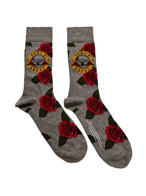 GUNS N' ROSES: BULLET ROSES Unisex Zokni (41-47)