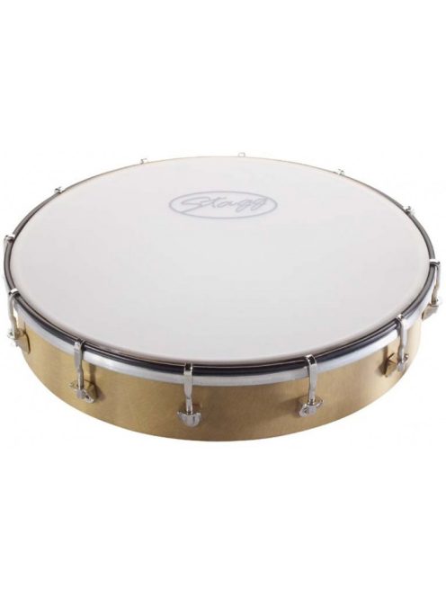 Stagg hangolható kézidob, 12 " (32 cm)-szintetikus bőr, hangolókulcs tartozék