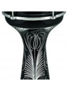 Meinl darbuka 8" x 14 1/2" -fekete, kézzel gravírozott