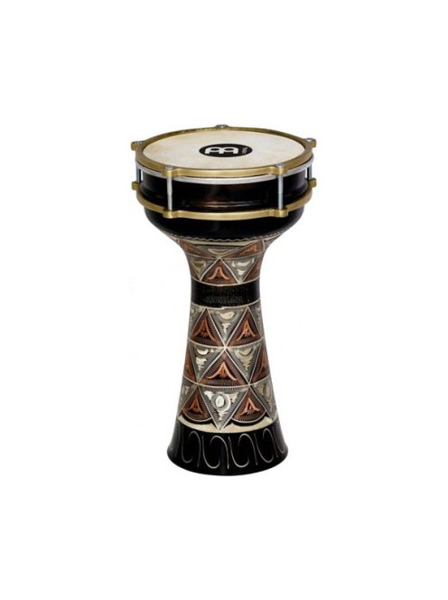 Meinl darbuka 7 1/2" x 14 3/4" -fekete, kézzel gravírozott