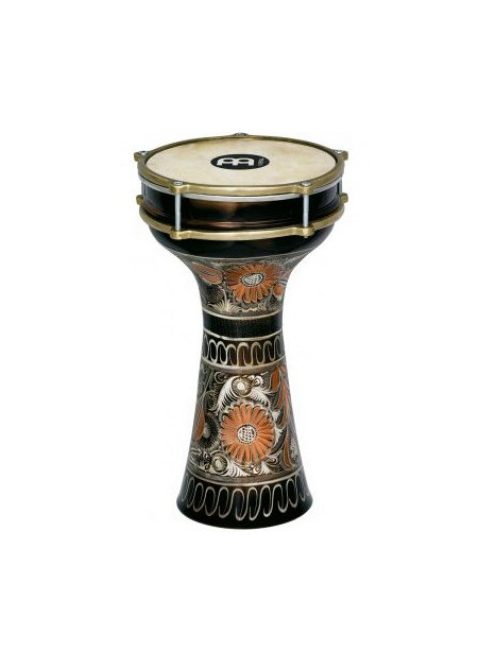 Meinl darbuka 7 7/8" x 15 1/2" -fekete, kézzel gravírozott