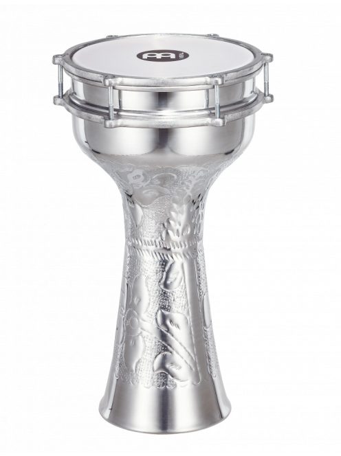 MEINL Percussion Aluminium Jingle Darbuka 8 1/4" x 16"