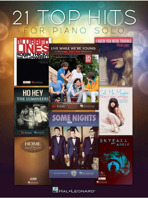 21 TOP HITS for Piano Solo