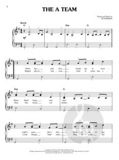 Best Of ED SHEERAN - Easy Piano