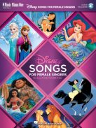 Disney Songs For Female Singers-ének és zongora, letölthető hanganyaggal