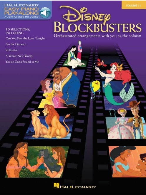 EPA Vol.11 Disney Blockbusters-ének, zongora, letölthető hangzó melléklettel