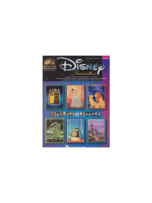Disney Favourites-piano-vocal-gitar-CD melléklettel