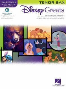 Disney Greats Tenor Sax-CD mellékletes kotta