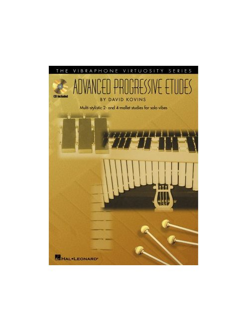 Advanced Progressive Etudes-The Vibraphone Virtuosity Series-Incl.CD