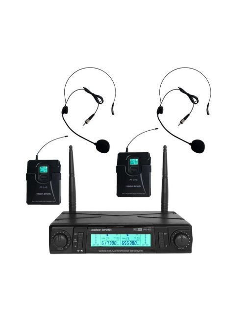 Voice Kraft Wireless zsebadós mikrofon szett 2 db fejmikrofonnal