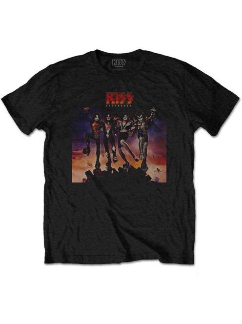 KISS : DESTROYER Unisex Póló