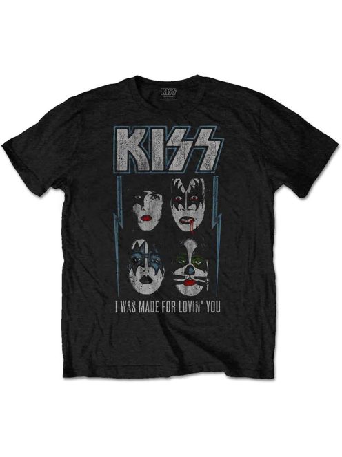 KISS: MADE FOR LOVIN' YOU Unisex Póló