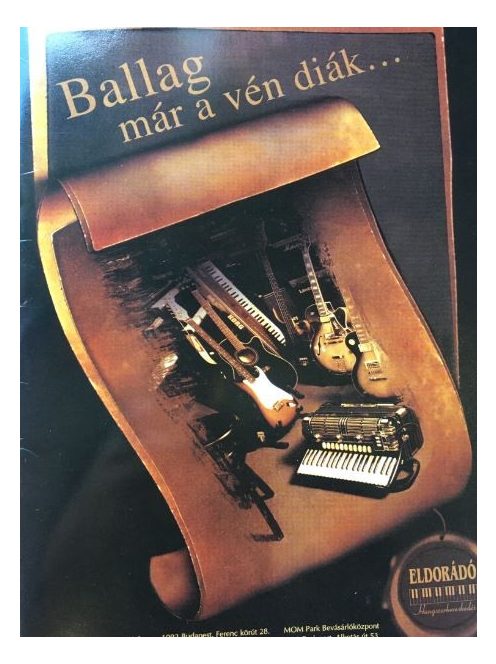 Ballag már a vén diák-ének gitárakkordokkal
