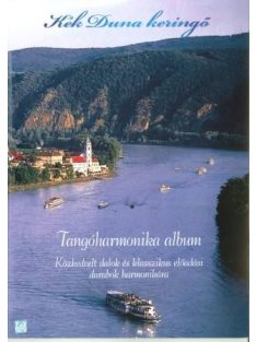   Kék duna keringő-tangóharmonika album-akkordjelzéssel, részben ujjrenddel