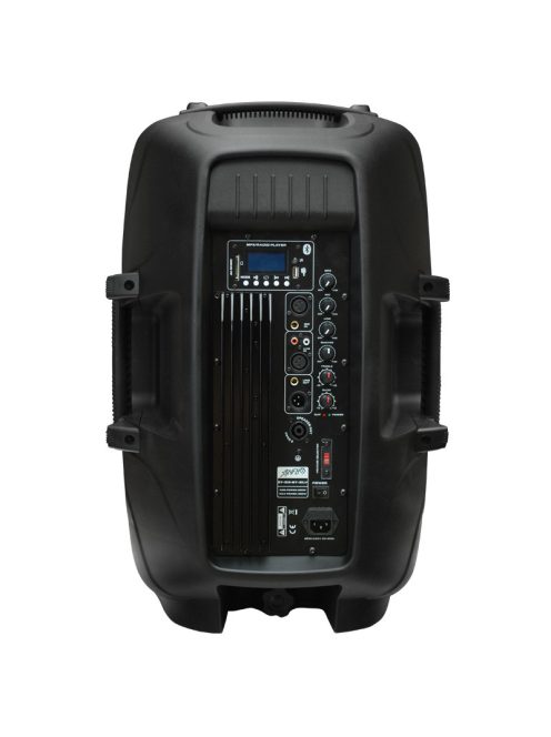 Aktív hangfal 15" USB, MP3, bluetooth, FM rádió, távszabályzó ,300W