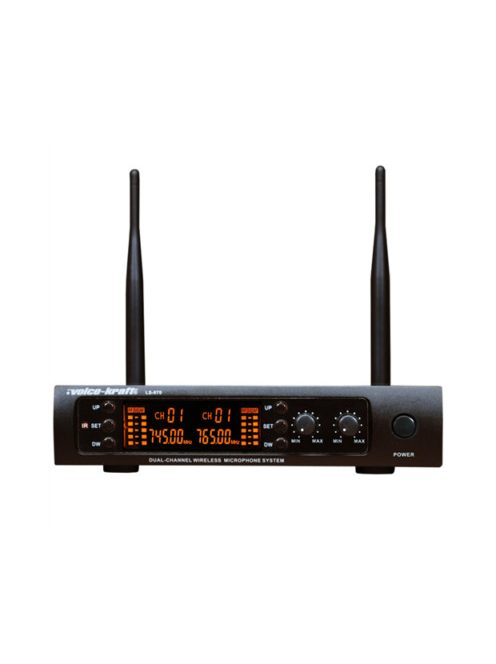 Voice Kraft LS-970 UHF kézi mikrofon szett, 2 mikrofonnal