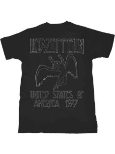 LED ZEPPELIN: USA '77. Unisex Póló