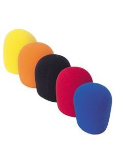 Mikrofon szivacs- színes / db
