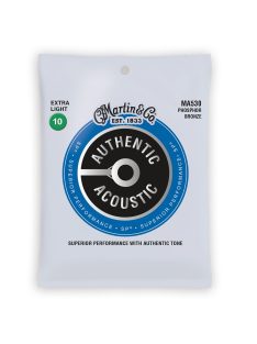 Martin foszfor-bronz akusztikus gitár húr - 10-47