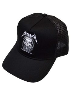 Metallica Unisex Mesh Back Cap: In Vertigo (Black)