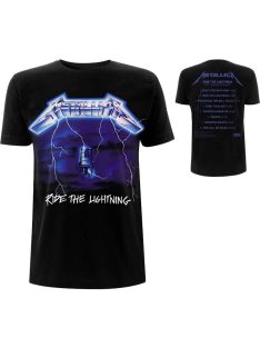   METALLICA: RIDE THE LIGHTNING TRACKS (BACK PRINT) Unisex Póló
