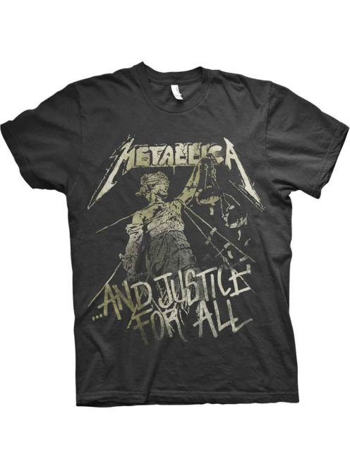 Metallica  Justice Vintage Unisex Póló