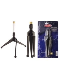 Stagg asztali fém mikrofonállvány-fekete