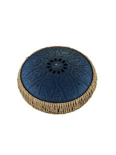   MEINL Sonic Energy Medium Octave Steel Tongue Drum, Navy Blue