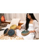 MEINL Sonic Energy Medium Octave Steel Tongue Drum, Navy Blue