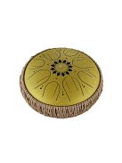 MEINL Sonic Energy Medium Octave Steel Tongue Drum 10" - C Major/8 Notes/432 Hz - Gold